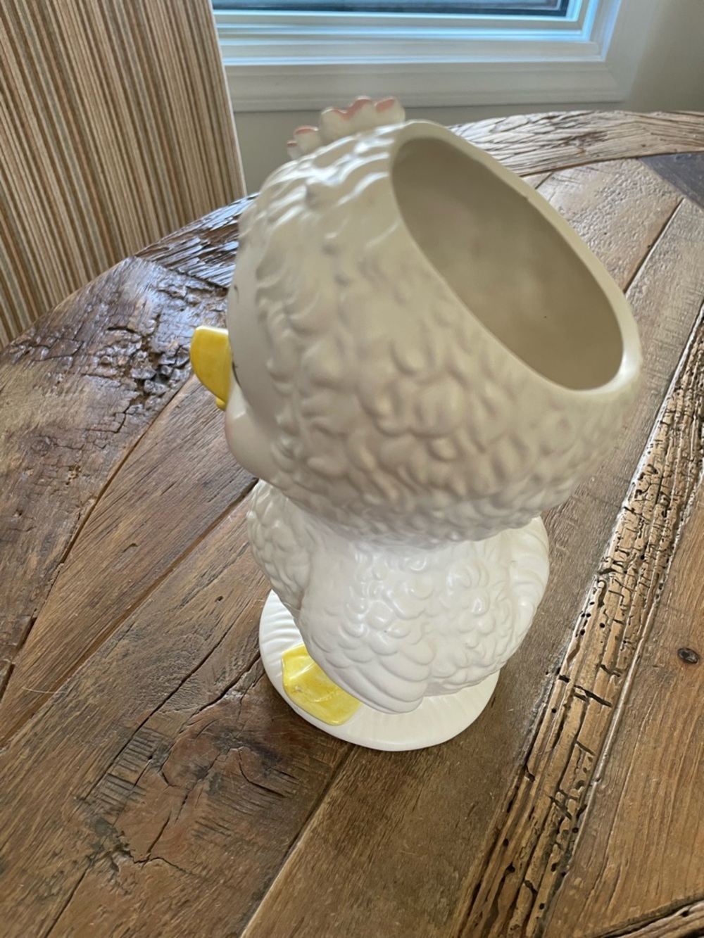 Vintage Chick Vase/Utensil Holder In Excellent Condition - Picture 3 of 8